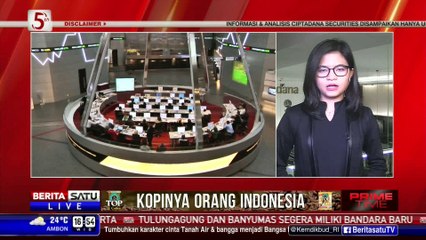 IHSG Ditutup Melemah