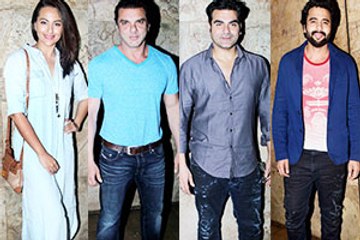 Sonakshi dazzles at the screening of Freaky Ali!