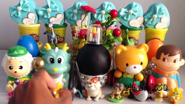 The Simpsons,The Good Dinosaur,Rio 2,PLAY DOH SURPRISE EGGS with Surprise Toys,Eggs Surprise Toys