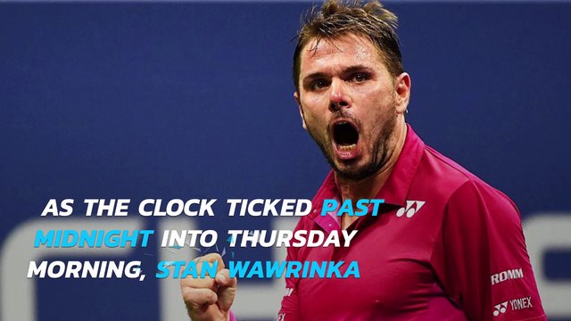 US Open: Wawrinka reaches U.S. Open semis, del Potro goes home