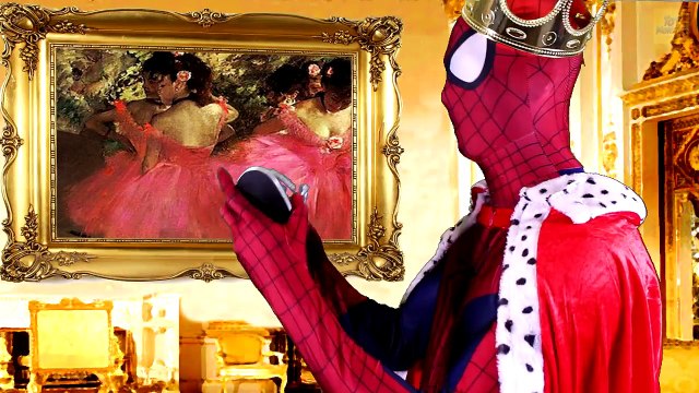 Frozen Elsas Cinderella Dream! w/ Spiderman, Catwoman, Venom, Pink Spidergirl & Superma