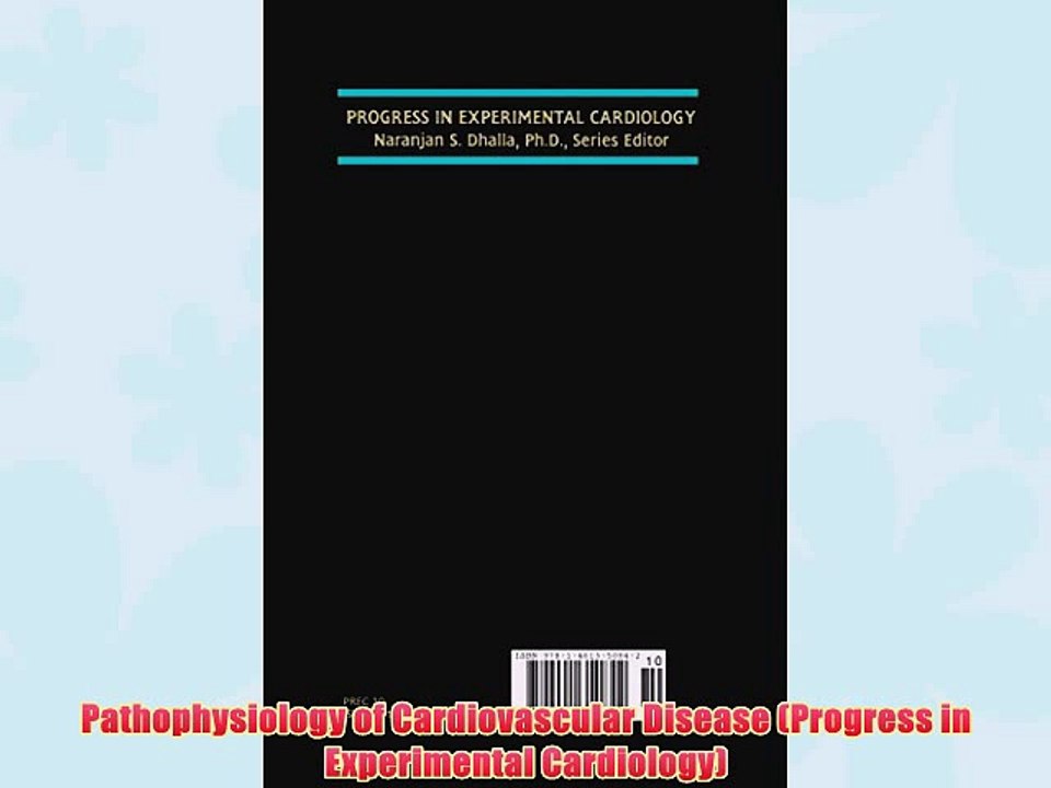 [PDF] Pathophysiology of Cardiovascular Disease (Progress in Experimental Cardiology) Full