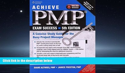 For you Achieve Pmp Exam Success 5Th Edition