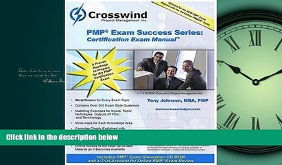 Enjoyed Read PMP Exam Success Series: Certification Exam Manual with CD-ROM