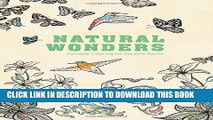 New Book Natural Wonders: Portable Coloring for Creative Adults (Adult Coloring Books)