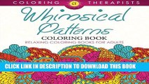 Collection Book Whimsical Patterns Coloring Book - Relaxing Coloring Books For Adults