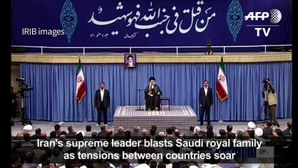 Iran's supreme leader blasts Saudi royal family