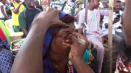 Crazy Nigerian Fashion: How Women Tattoo Their Eyebrows