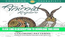 New Book Animal Kingdom Coloring Patterns - Pattern Coloring Books For Adults