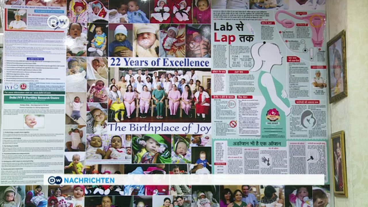 Indien: Kontroverse um Leihmutterschaft | DW Nachrichten