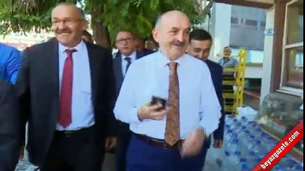 Bakan Müezzinoğlu CHP teşkilatını ziyaret etmek istedi ama...