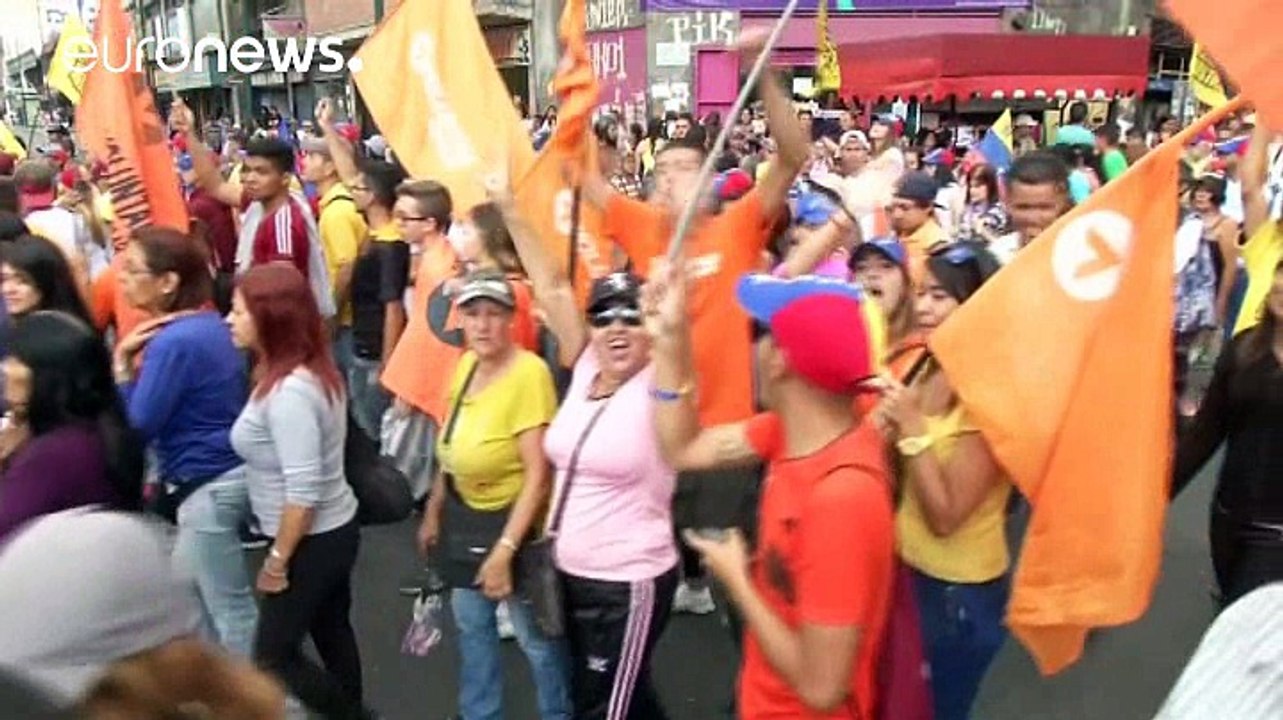 Venezuela: anti-regierungsproteste und gegendemonstrationen