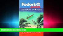 behold  Pocket Honolulu   Waikiki: What to See and Do If You Can t Stay Long (Fodor s Pocket