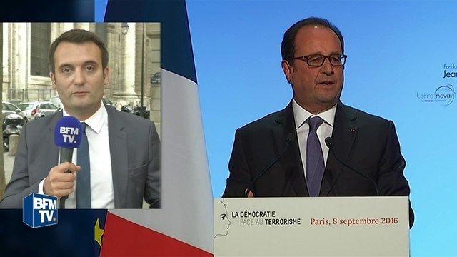 Florian Philippot: François Hollande a du mépris pour le peuple et le référendum