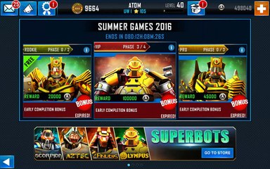 Real Steel WRB ATOM VS SUMMER GAMES 2016 ROBOTS Series Fights NEW ROBOT (Живая Сталь)