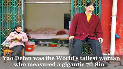 WORLD'S TALLEST WOMAN EVER