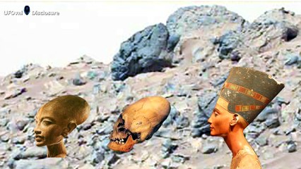 Ancient Aliens On MARS  Ancient Elongated Skull Caught By Curiosity NASA