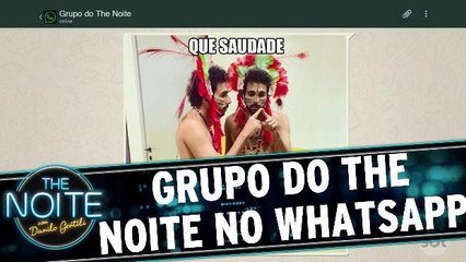 Grupo do The Noite no Whatsapp