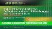 New Book BRS Biochemistry, Molecular Biology, and Genetics (Board Review Series)