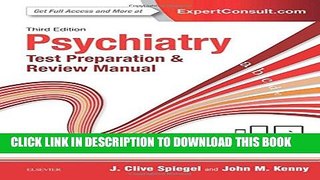Collection Book Psychiatry Test Preparation and Review Manual, 3e