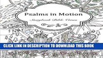 Collection Book Psalms in Motion: Storybook Bible Verses - An Adult Colouring Book