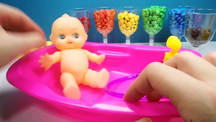 How to Make Real Nutella Milk Ice Cream DIY Learn Colors Baby DolL