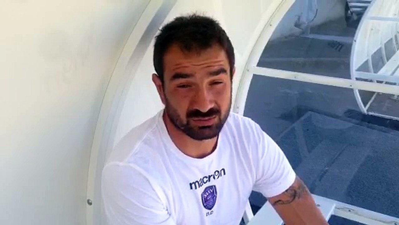 Davide Duca avant Biarrit-SAXV (Images Romain Chabat)