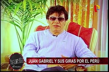 Juan Gabriel y sus inolvidables giras por el Perú