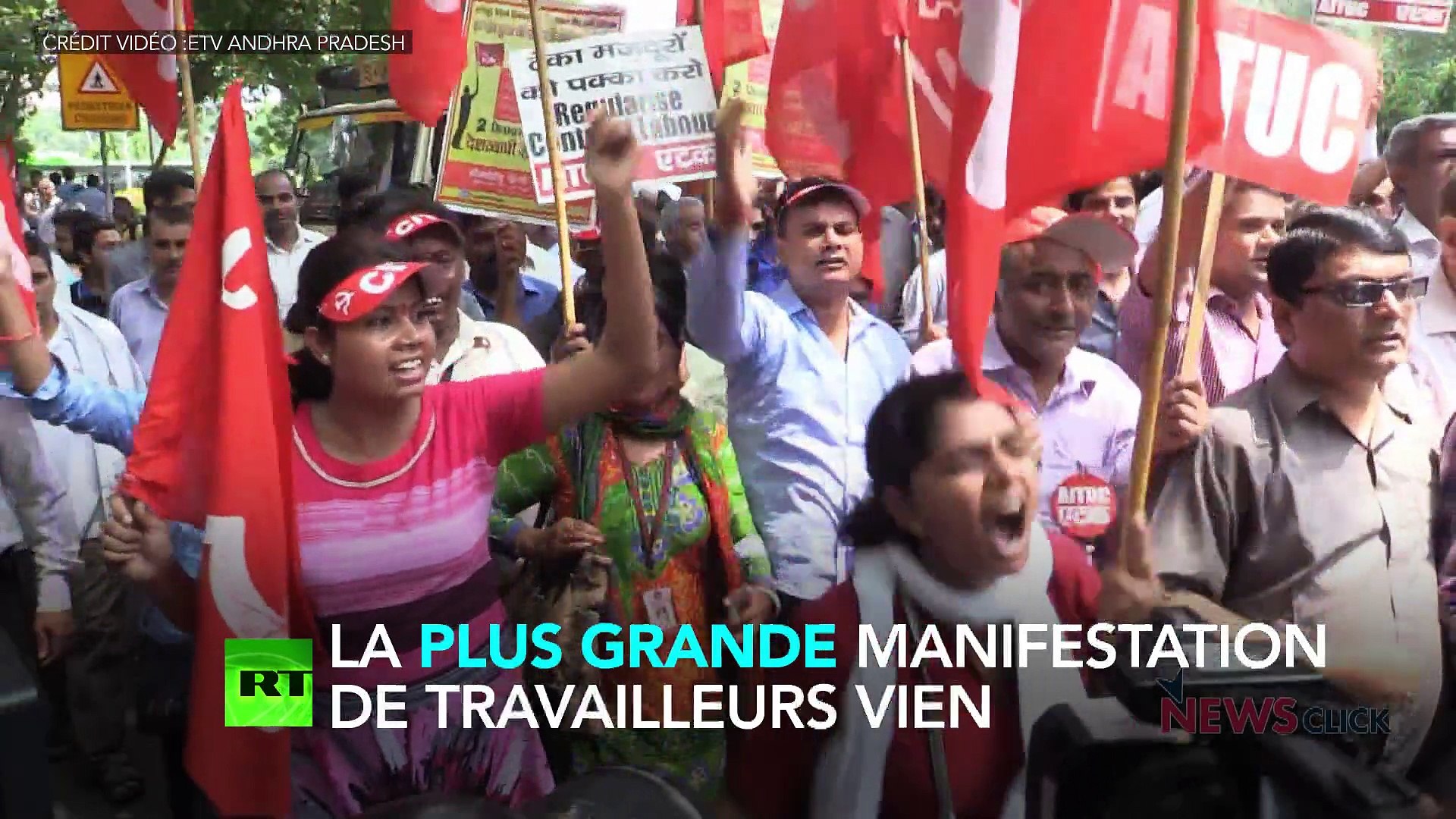 La Plus Grande Manifestation Du Monde Ignoree Par Les Medias Video Dailymotion