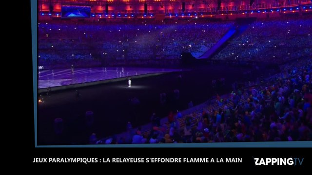 Jeux Paralympiques: la relayeuse s'effondre avec la flamme Olympique au Maracana (vidéo)