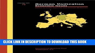 [PDF] German Unification: Economic Issues: German Unification No 75) (Occasional Paper (Intl