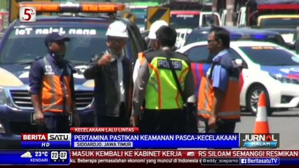 Pertamina Selidiki Kecelakaan di Tol Sidoarjo