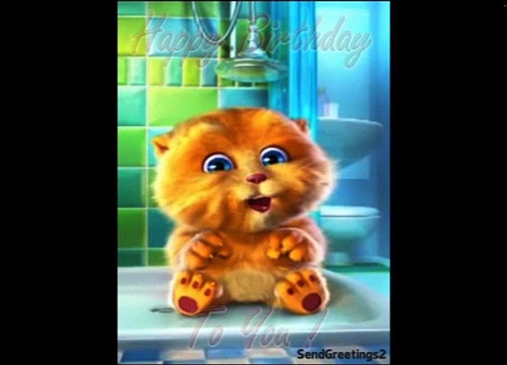 Funny Talking Ginger Singing Happy Birthday