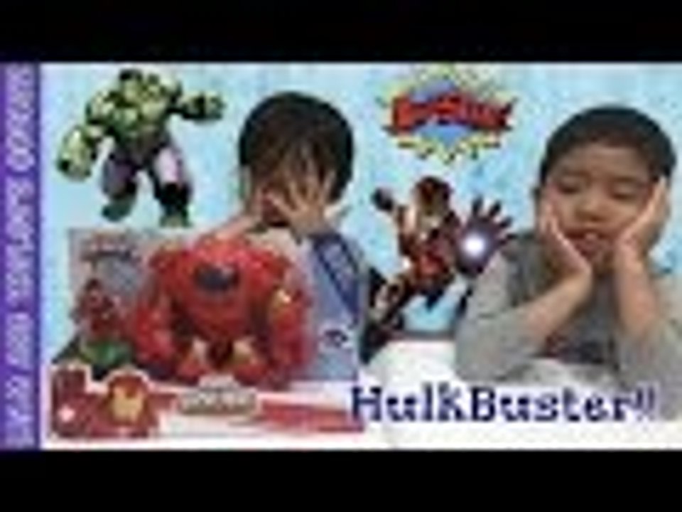 Hasbro MARVEL Super Hero Adventures STARK (IRON MAN) HULK BUSTER | Toy Unboxing | LTC