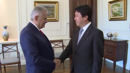 Başbakan Yıldırım, Japonya Uzay Teknolojileri Bakanı Tsuruho'yu Kabul Etti