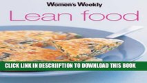 [New] Lean Food (The Australian Women s Weekly) Exclusive Online