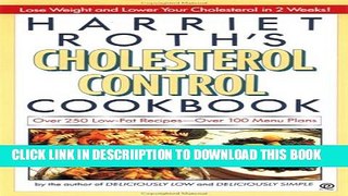 [New] Harriet Roth s Cholesterol Control Cookbook Exclusive Online