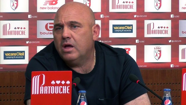 Ligue 1 Lille - AS Monaco: conférence d'avant match de Frédéric Antonetti