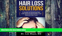 Must Have PDF  Hair Loss Solutions: A Guide to Growing Hair with Natural Remedies and Natural Hair