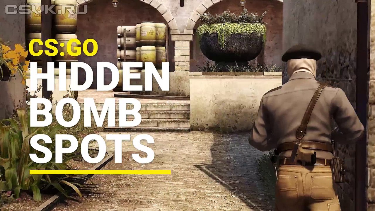 Top 20 Hidden Bomb Spots #CSGO