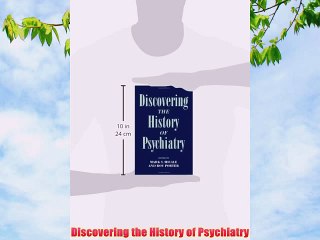 [PDF] Discovering the History of Psychiatry Full Colection