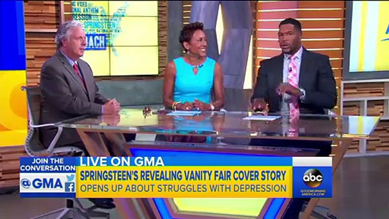 Bruce Springsteen Opens Up About Ongoing Battle With Depression Video