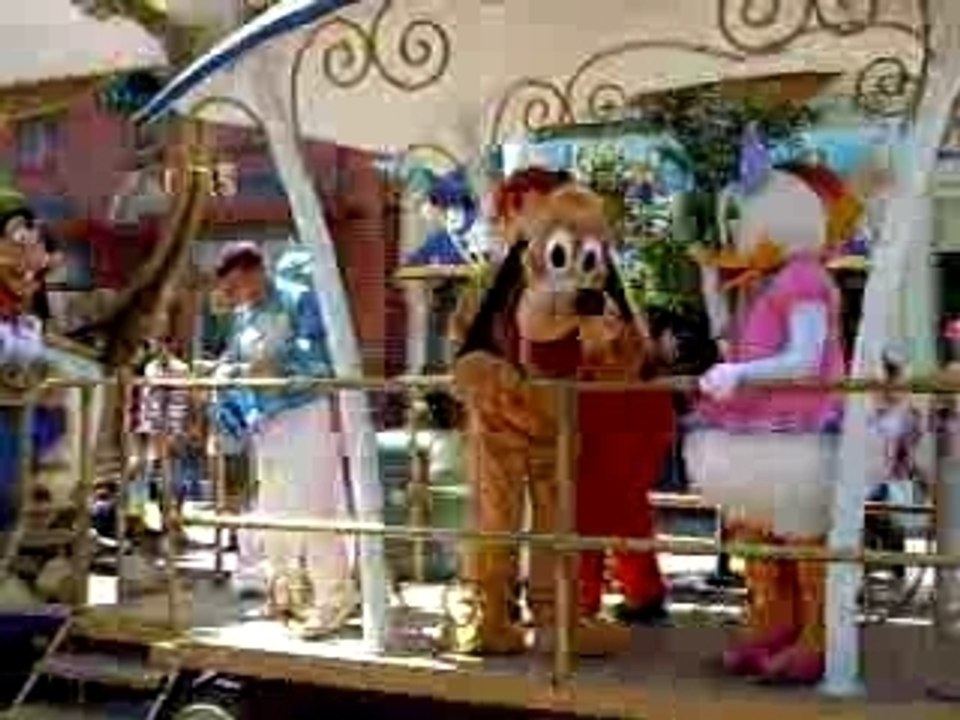 Le petit train des personnages