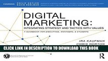 [PDF] Digital Marketing: Integrating Strategy and Tactics with Values, A Guidebook for Executives,
