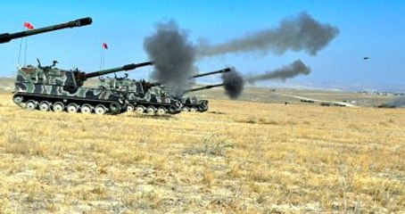 12 IŞİD Hedefine 51 Obüs Atışı Yapıldı, 3 IŞİD Binası Hava Harekatıyla İmha Edildi