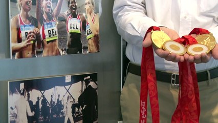 JO 2008 : Les médailles d'or de Kim Gevaert et co sont arrivées !