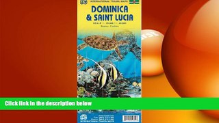 there is  Dominica   Saint Lucia Island 1:50,000/1:40,000 ITM (International Travel Maps)