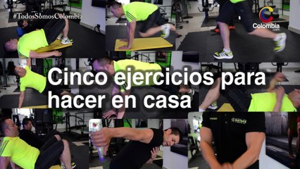 Cinco ejercicios para hacer en casa [Colombia.com]