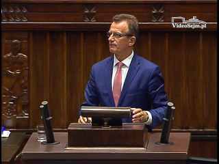 Poseł Zbigniew Ajchler - Wystąpienie z dnia 05 wrze�nia 2016 roku.