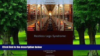 Big Deals  Restless Legs Syndrome (Oxford Neurology Library)  Free Full Read Most Wanted